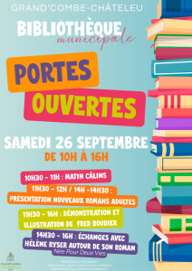 BIBLIOTHÈQUE - PORTES OUVERTES